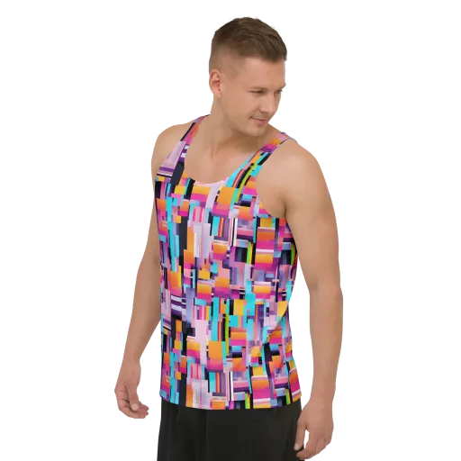 Chromatic Circuit on a Men's Tank Top