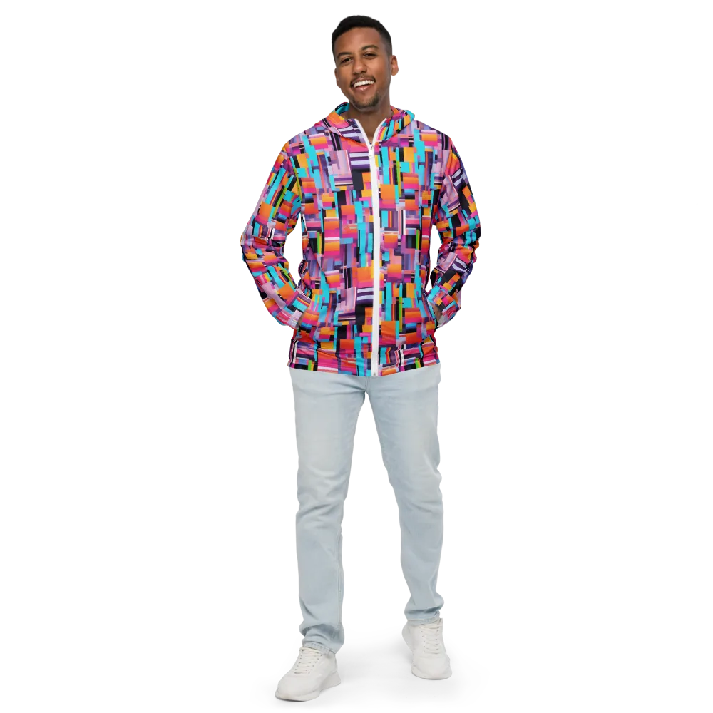 Chromatic Circuit on Men's Windbreaker — Front