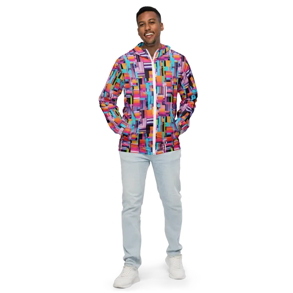 Chromatic Circuit on Men's Windbreaker — Front