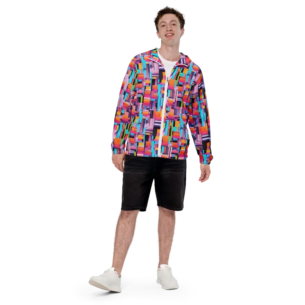 Chromatic Circuit on Men's Windbreaker — Back print