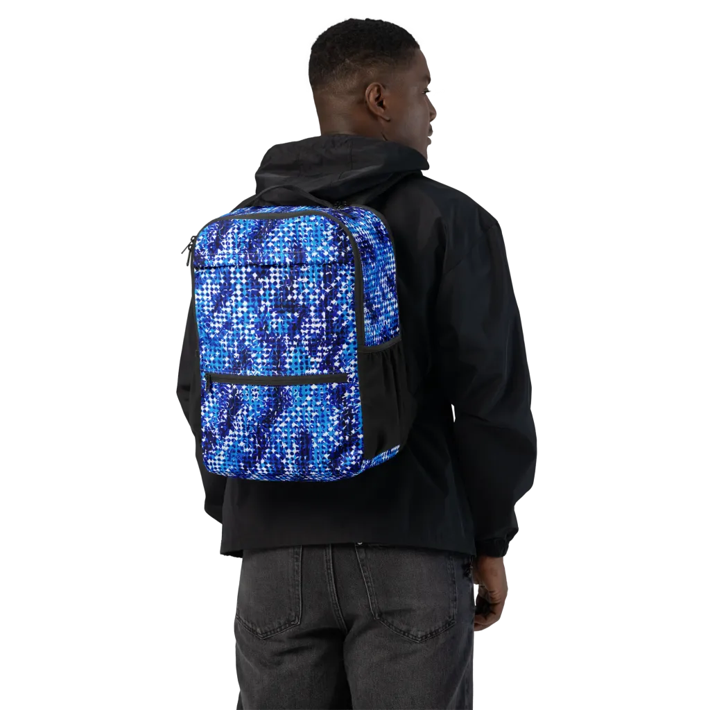 Azure Static on Utility Backpack — Back