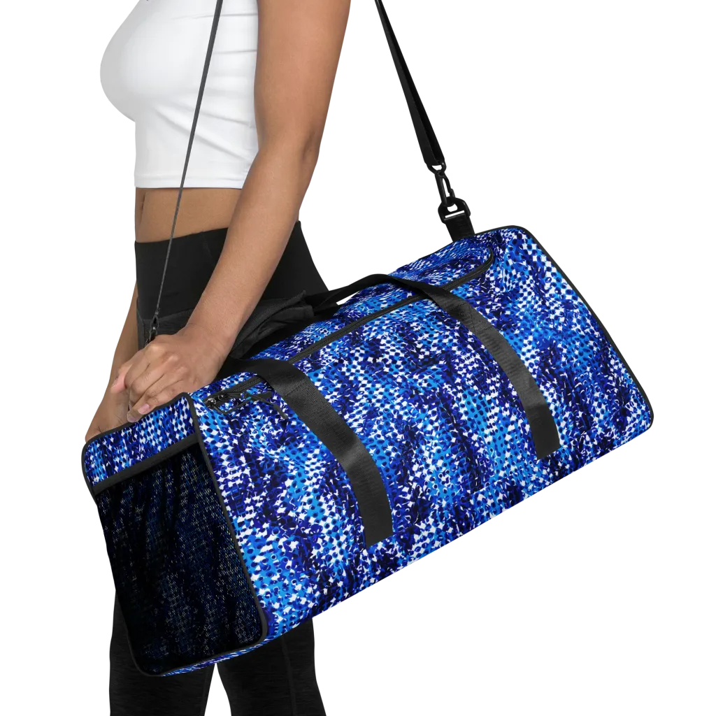 Azure Static on Duffle Bag — Front