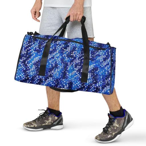 Azure Static on a Duffle Bag