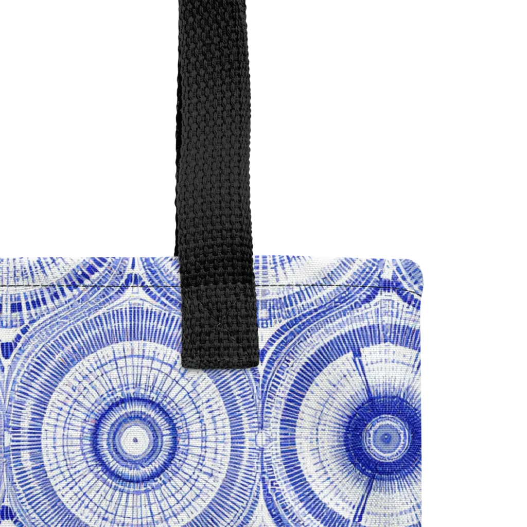 Indigo Circuit on Tote Bag — Product details