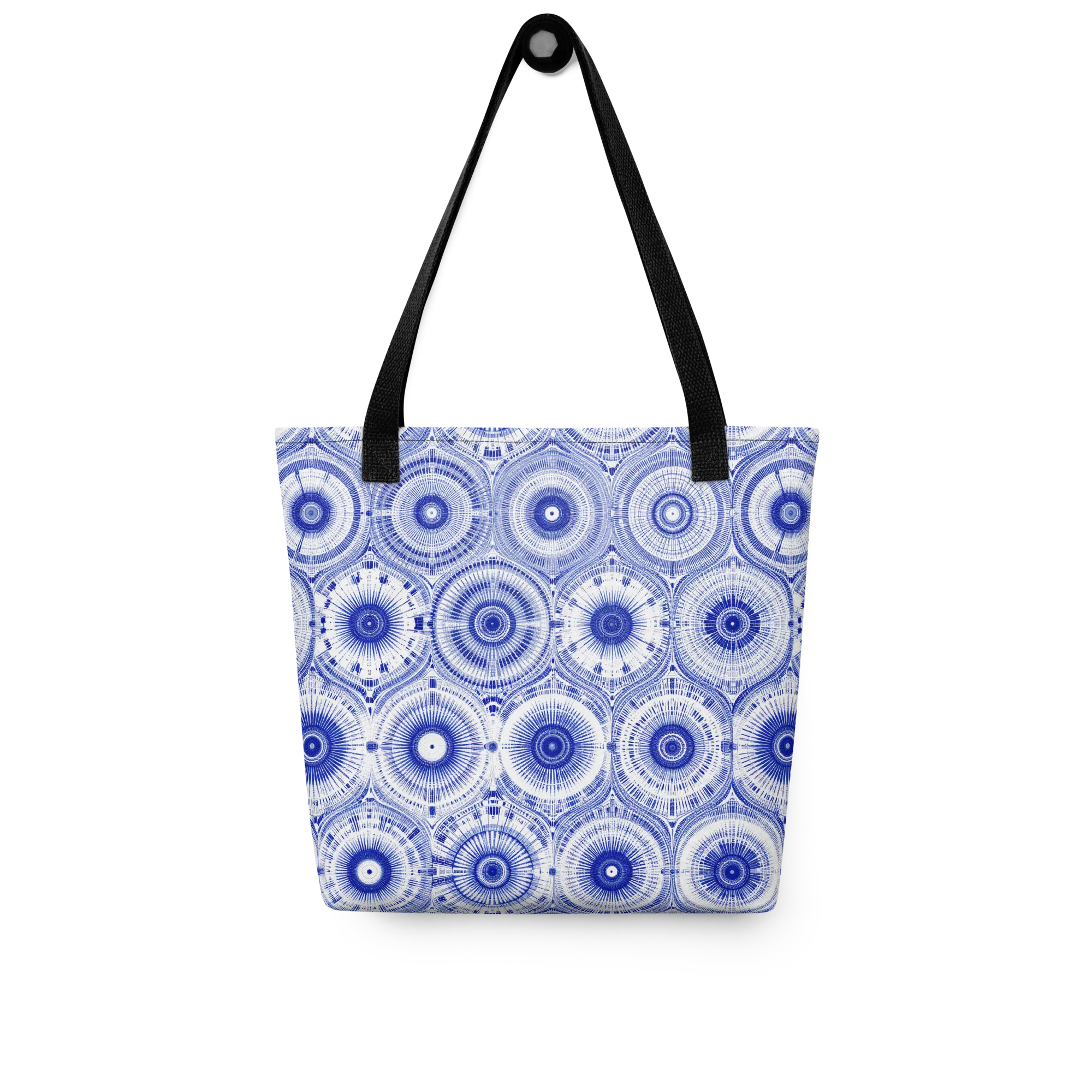 Indigo Circuit on Tote Bag — Front