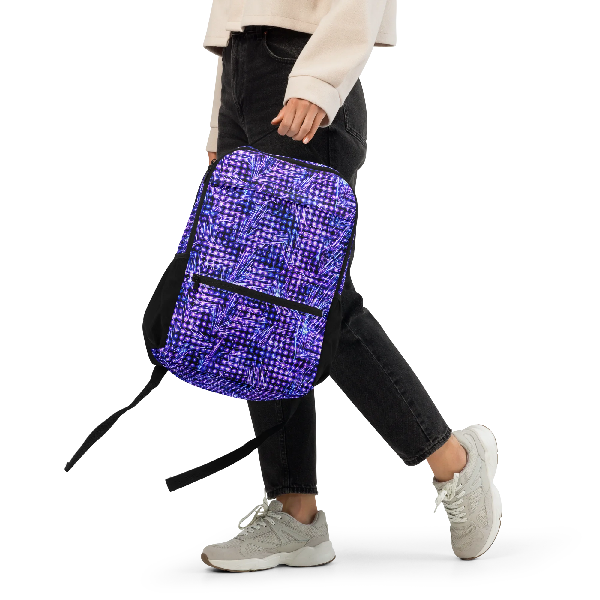 Ultraviolet Circuit on Utility Backpack — Front 2