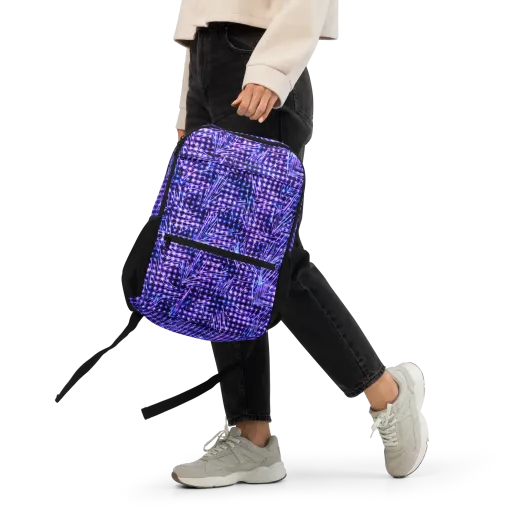 Ultraviolet Circuit on a Utility Backpack