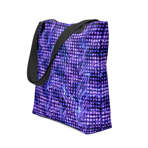 Ultraviolet Circuit on a Tote Bag