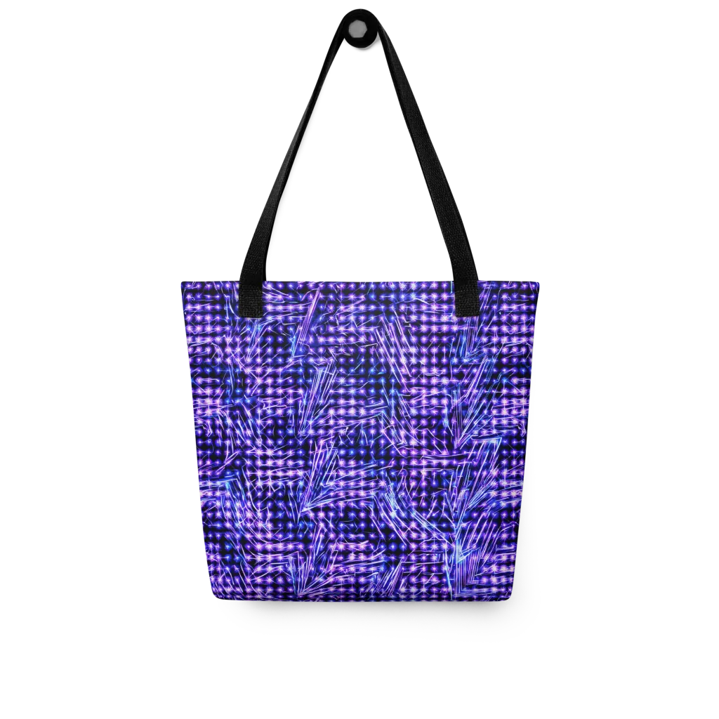 Ultraviolet Circuit on Tote Bag — Front