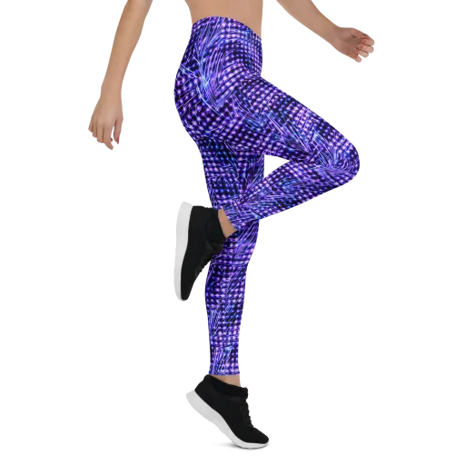 Ultraviolet Circuit on a Leggings