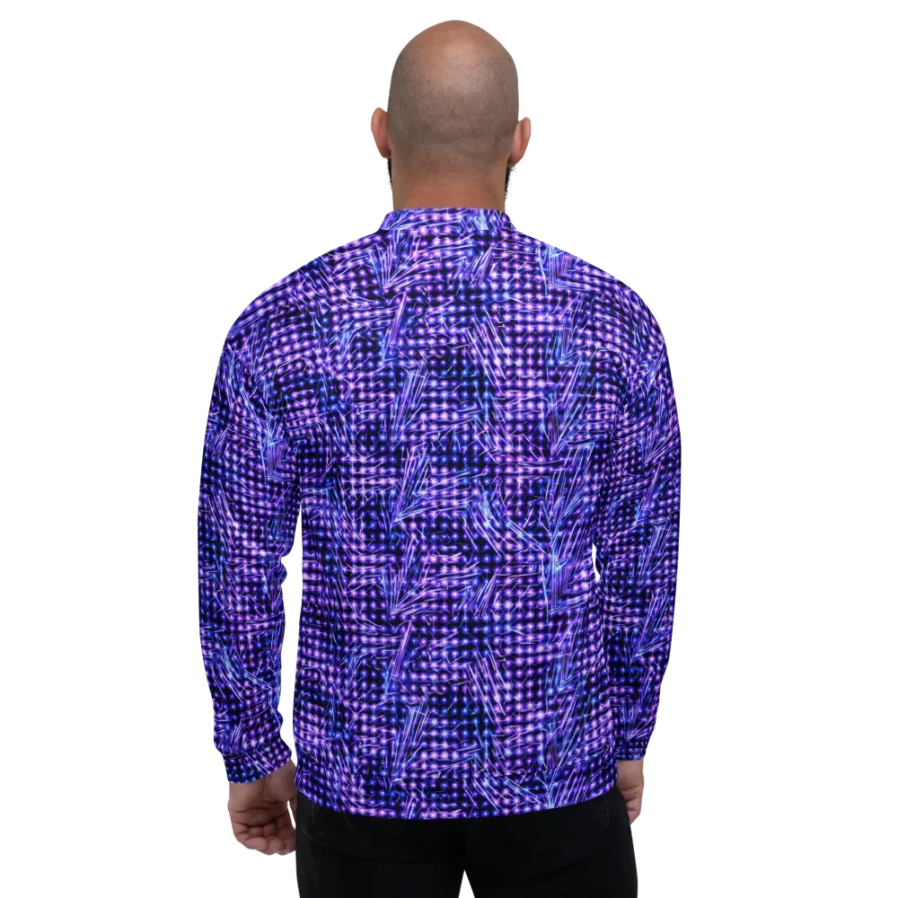 Ultraviolet Circuit on Bomber Jacket — Back