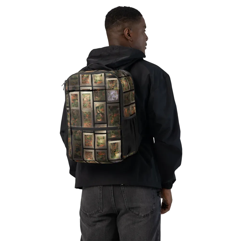 Curated Wilds on Utility Backpack — Back