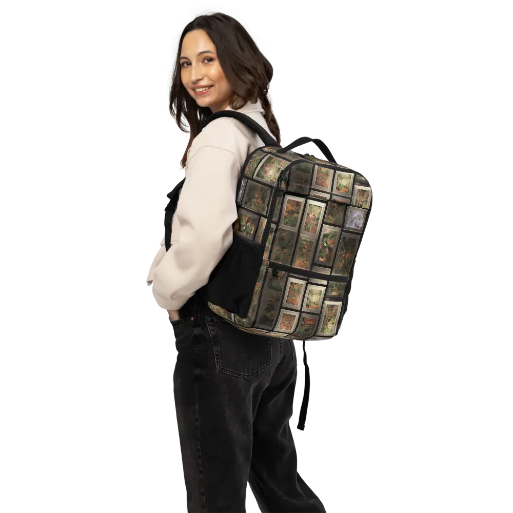 Curated Wilds on Utility Backpack — Bottom print