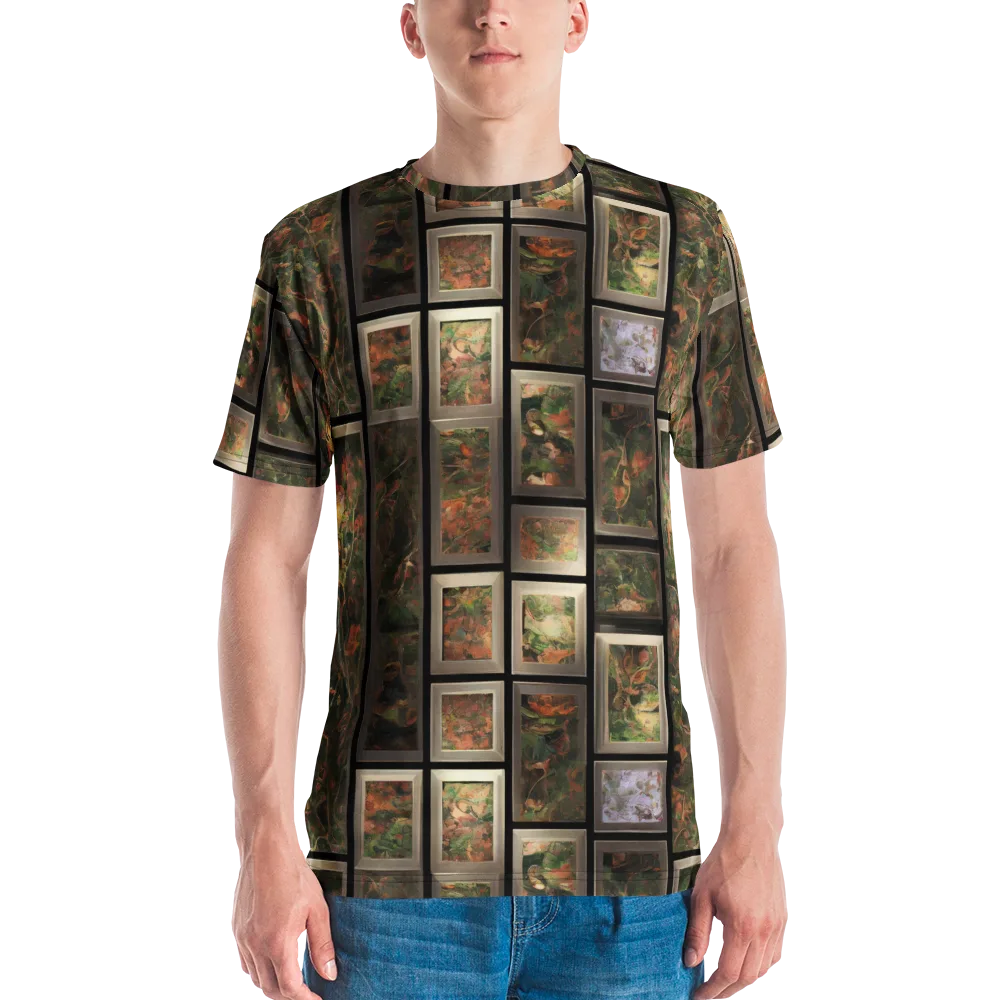 Curated Wilds on Men's Crew Neck T-Shirt — Front