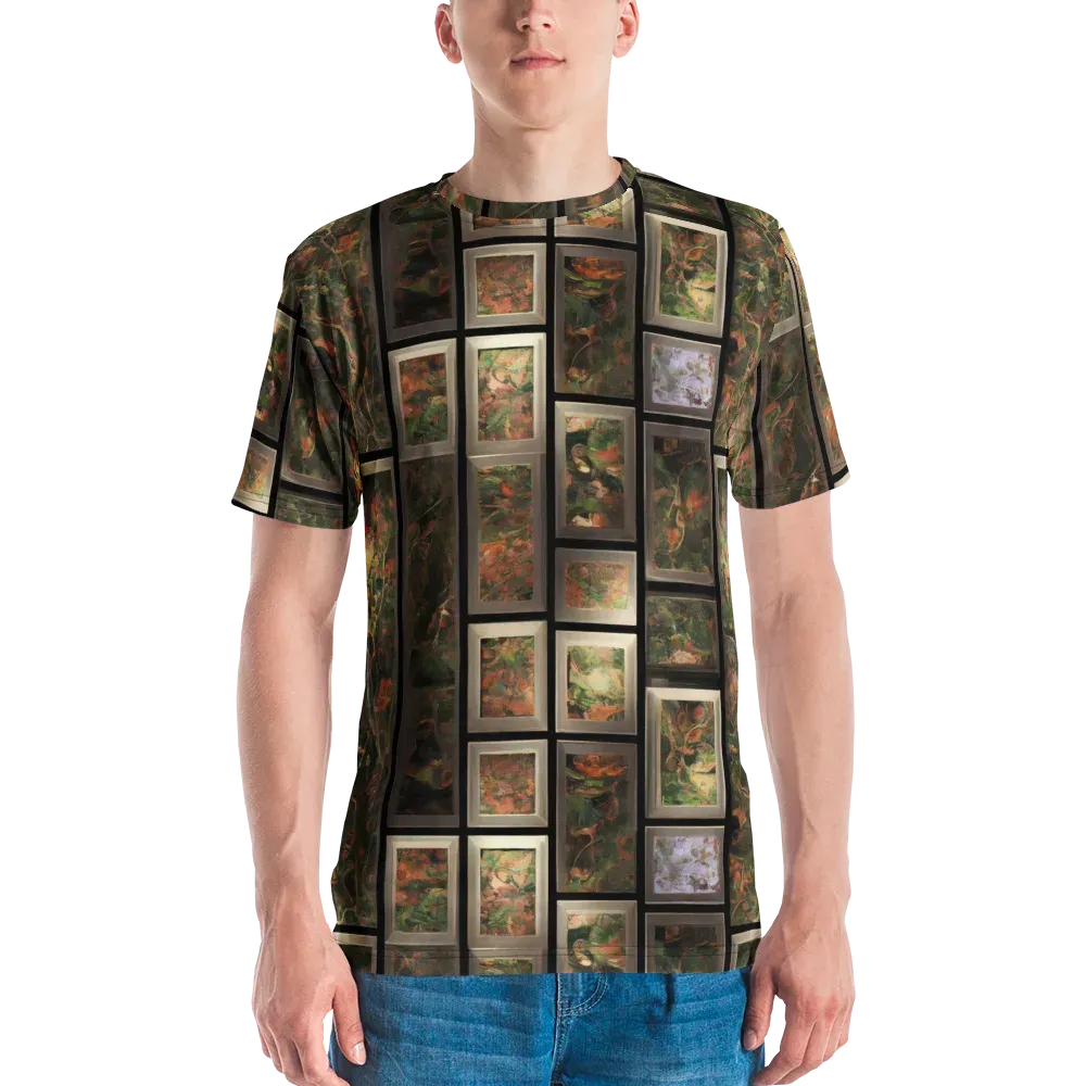 Curated Wilds on Men's Crew Neck T-Shirt — Front