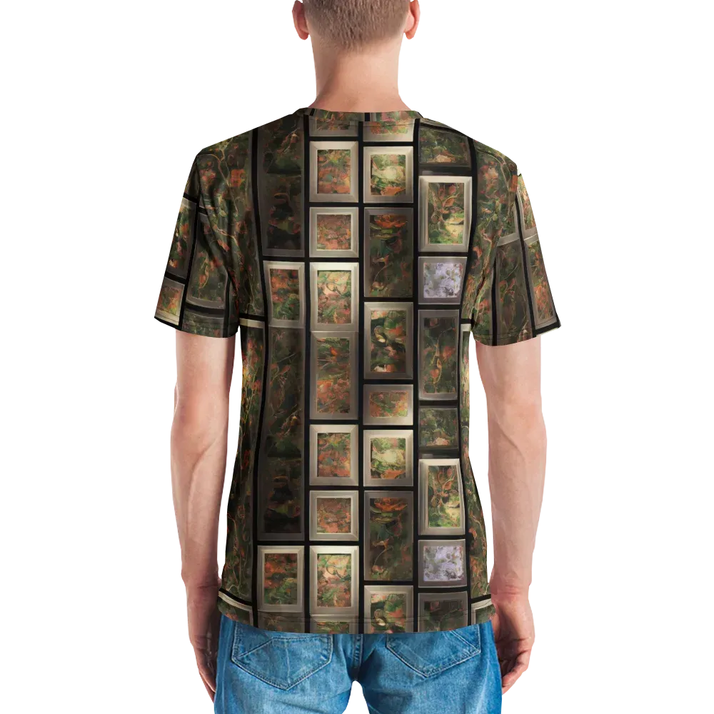 Curated Wilds on Men's Crew Neck T-Shirt — Back