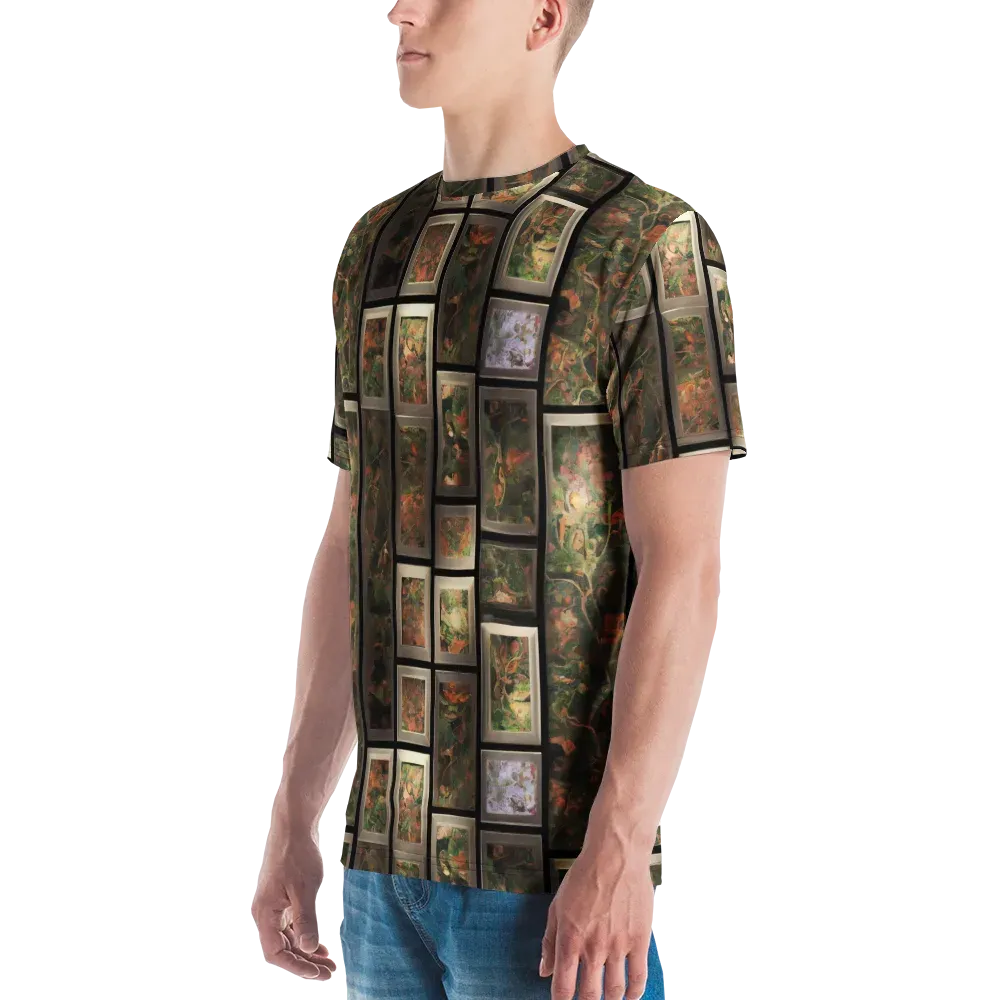Curated Wilds on Men's Crew Neck T-Shirt — Left