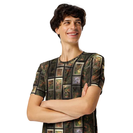Curated Wilds on a Men's Crew Neck T-Shirt
