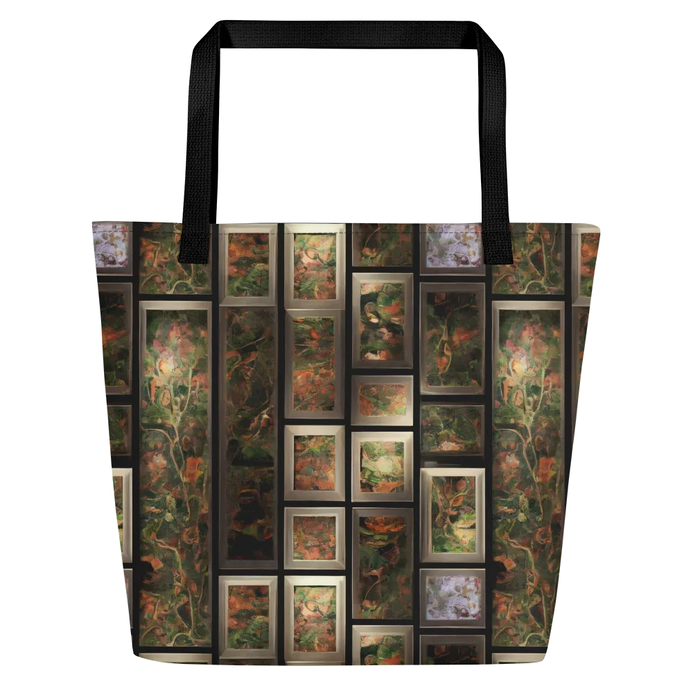 Curated Wilds on Large Tote Bag W/ Pocket — Front