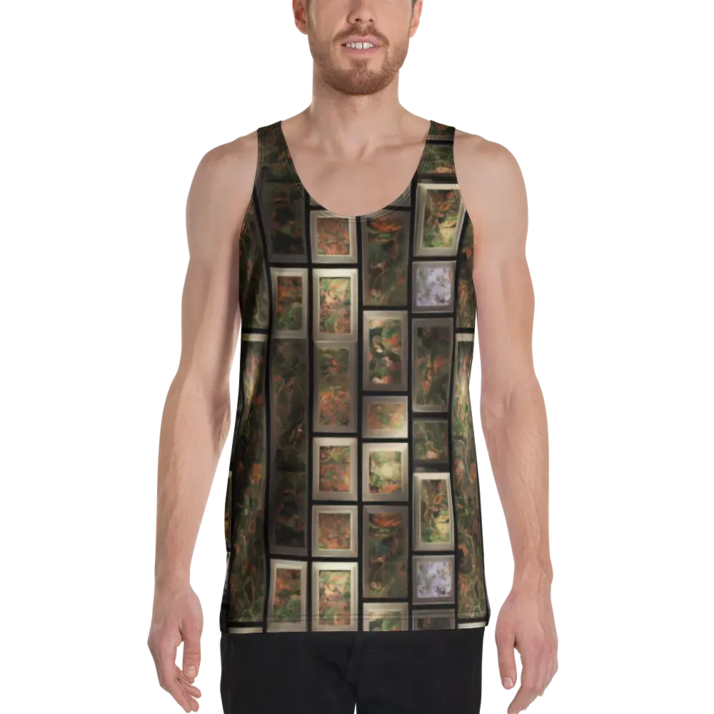 Curated Wilds on Men's Tank Top — Front