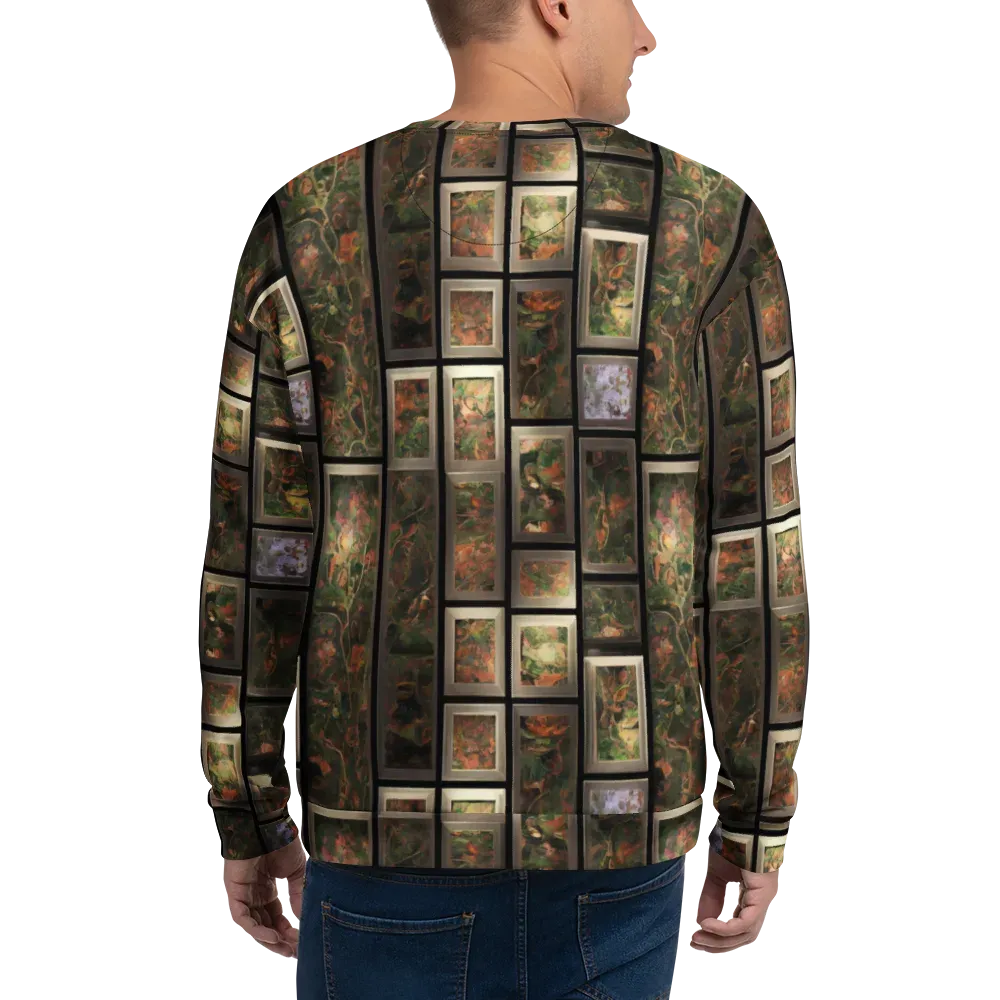 Curated Wilds on Sweatshirt — Back
