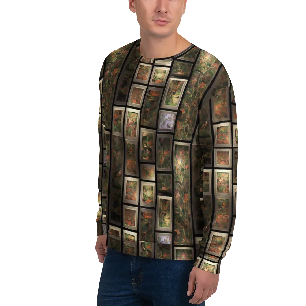 Curated Wilds on Sweatshirt — Left Front