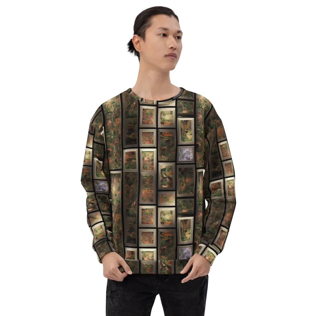Curated Wilds on Sweatshirt — Front print