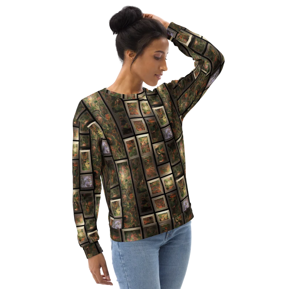 Curated Wilds on Sweatshirt — Back print