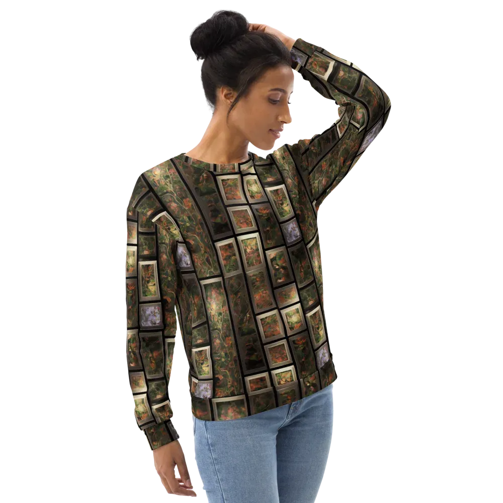 Curated Wilds on Sweatshirt — Back print