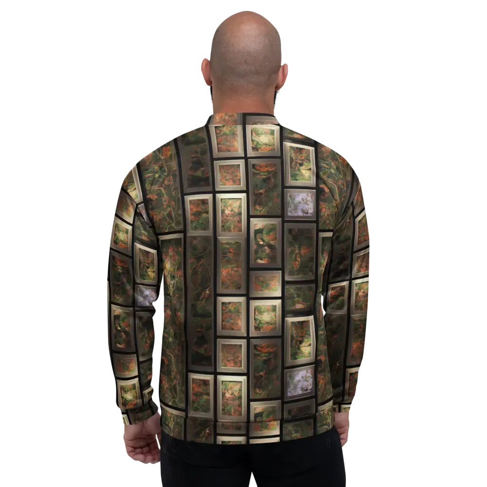Curated Wilds on Bomber Jacket — Back