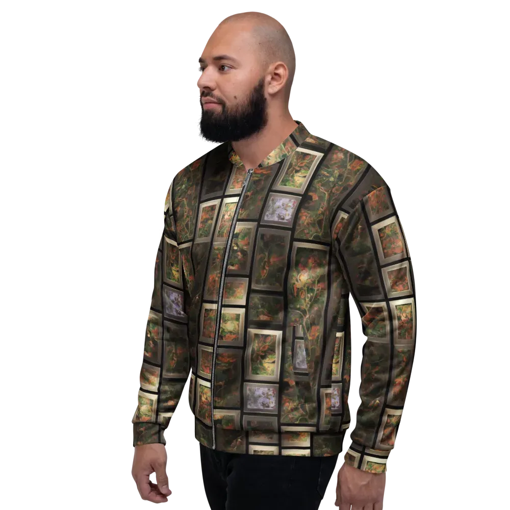 Curated Wilds on Bomber Jacket — Left