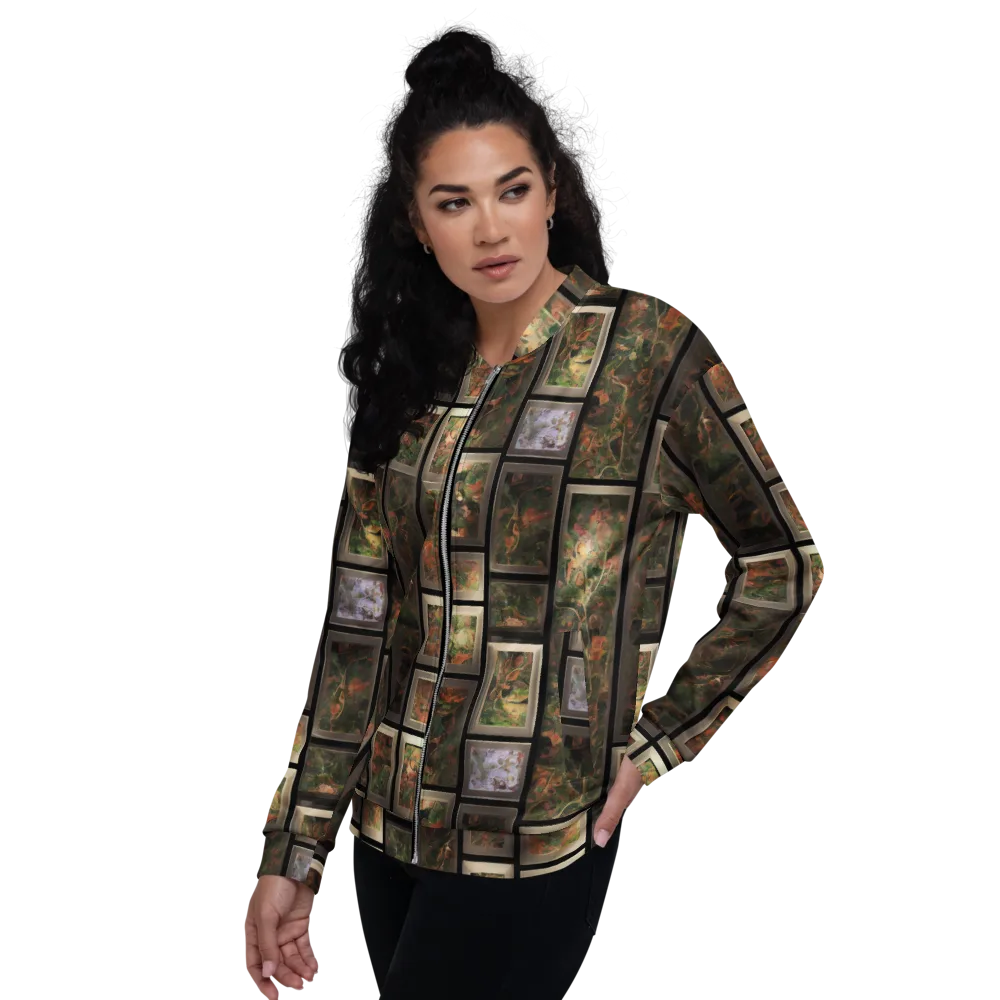 Curated Wilds on Bomber Jacket — Back print