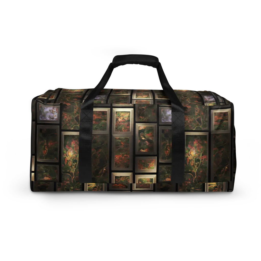 Curated Wilds on Duffle Bag — Back print