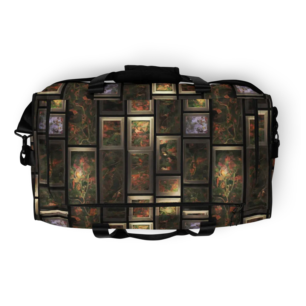 Curated Wilds on Duffle Bag — Top print