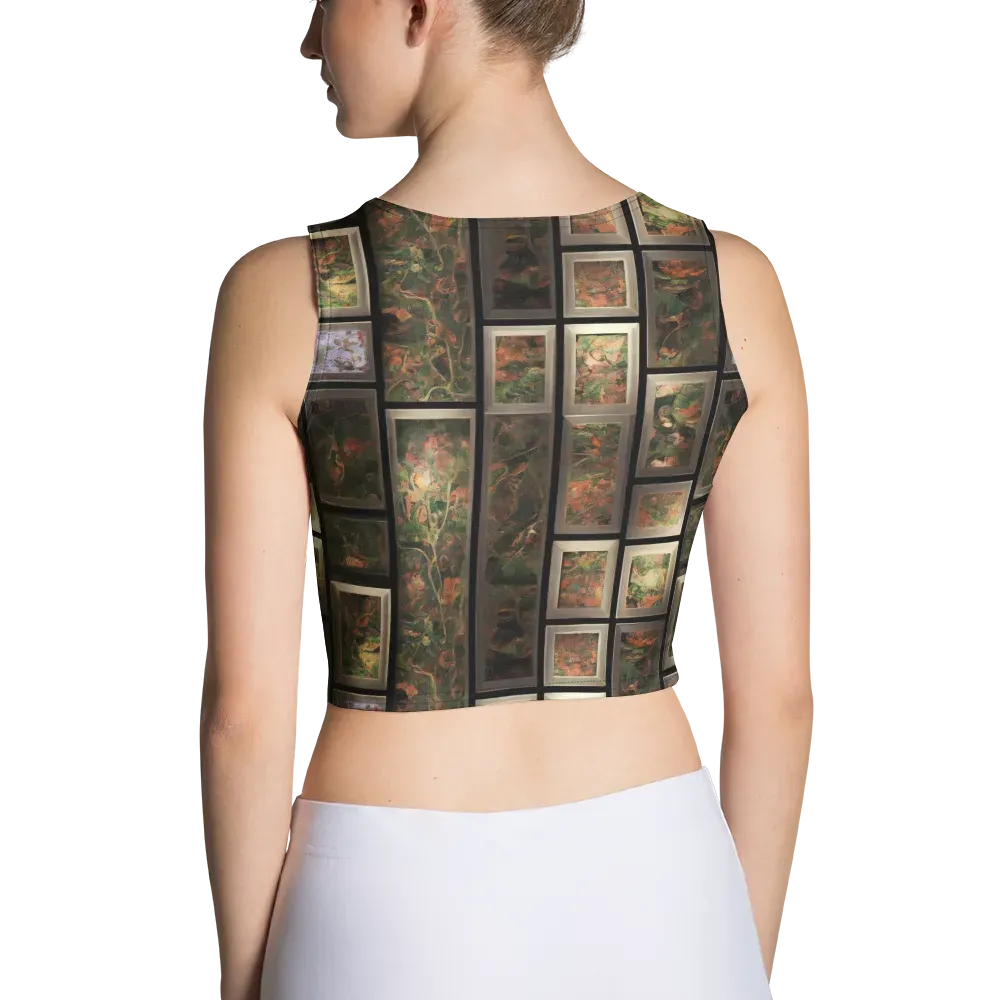 Curated Wilds on Crop Top — Back