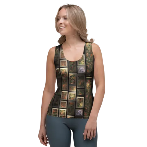 Curated Wilds on a Women's Tank Top
