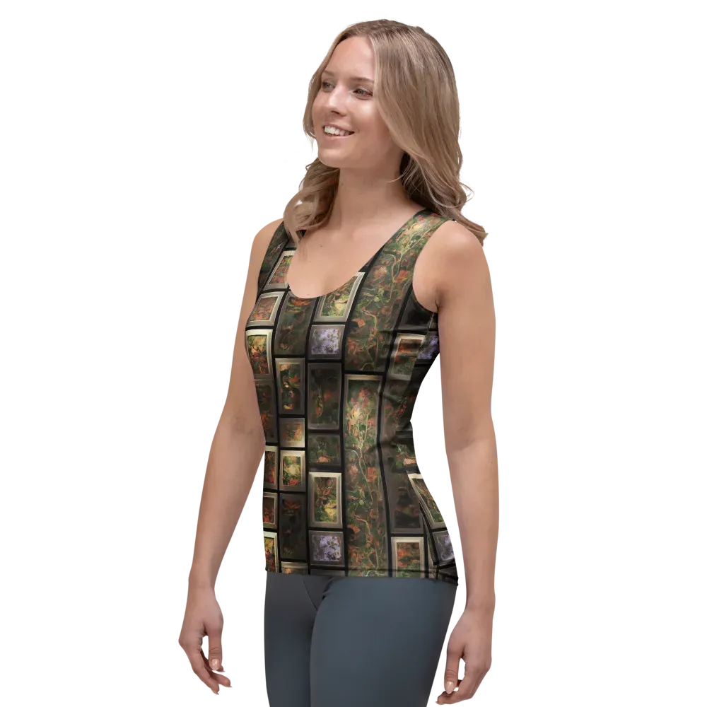 Curated Wilds on Women's Tank Top — Left Front