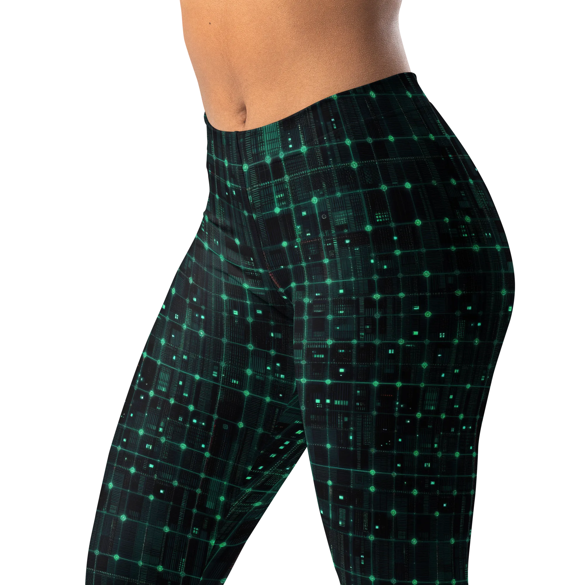 Neon Matrix on Leggings — Print file