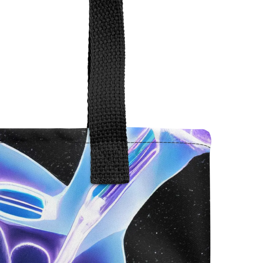 Neon Cellscape on Tote Bag — Product details