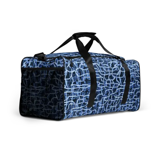 Midnight Circuitry on a Duffle Bag
