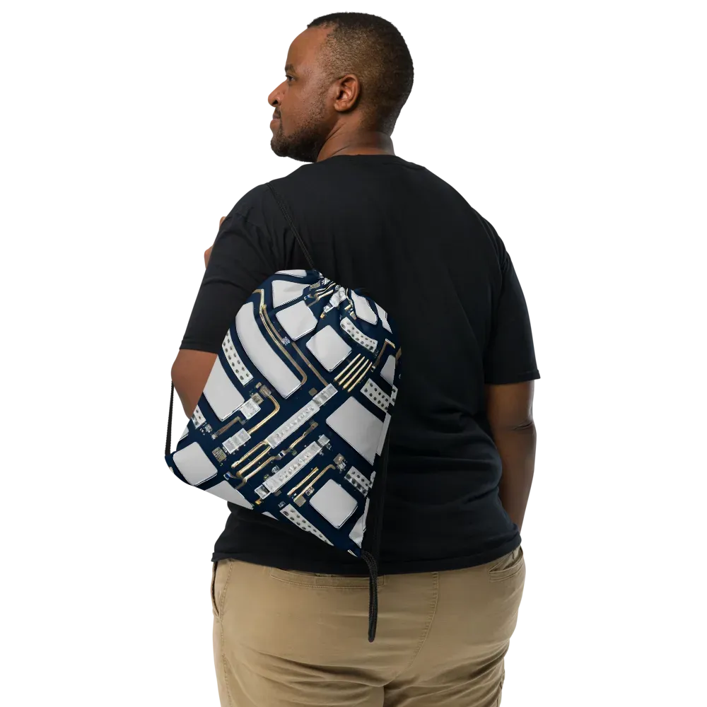 Aurum Interface on Drawstring Bag — Print file