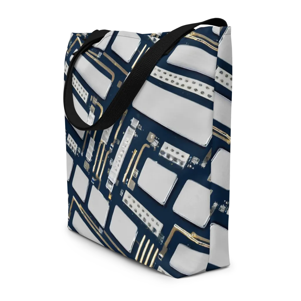 Aurum Interface on Large Tote Bag W/ Pocket — Print file