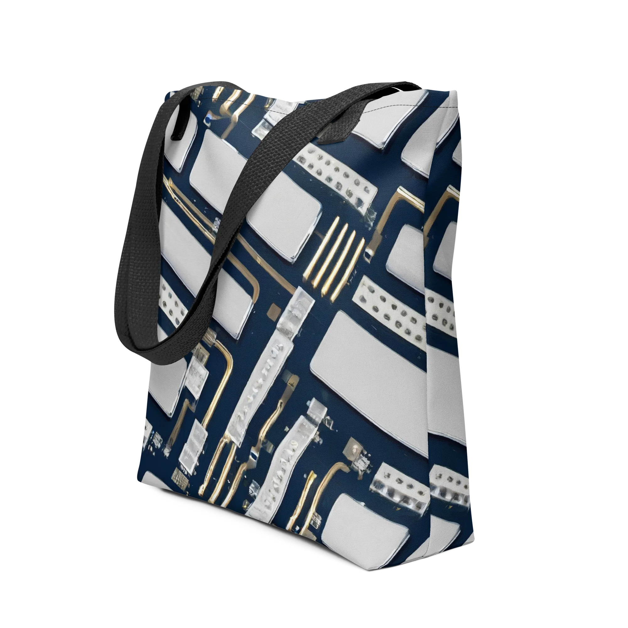 Aurum Interface on Tote Bag — Print file