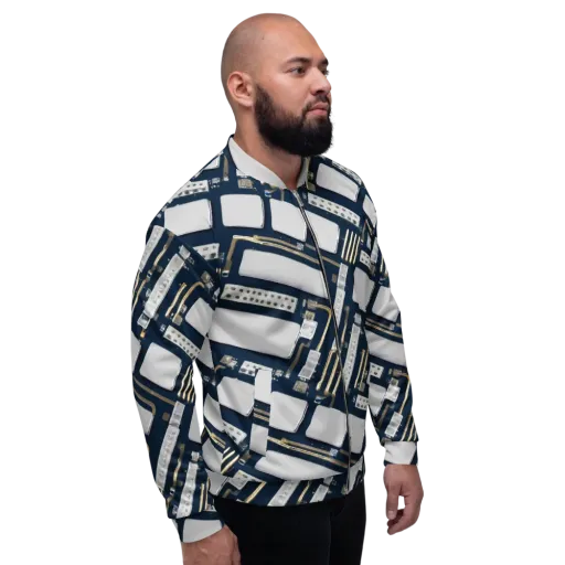 Aurum Interface on a Bomber Jacket
