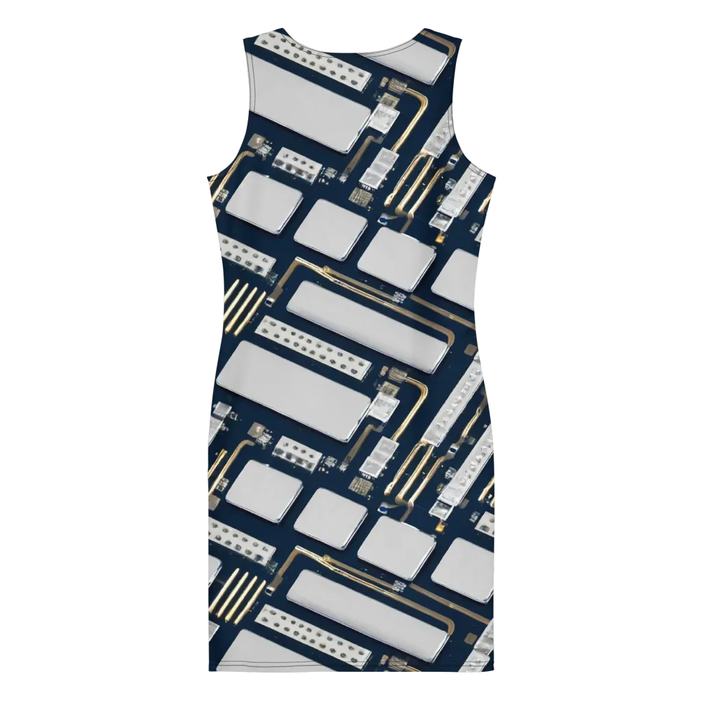 Aurum Interface on Bodycon Dress — Print file