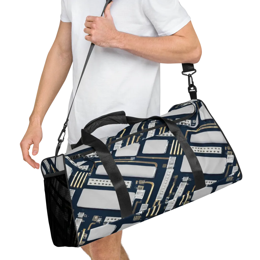 Aurum Interface on Duffle Bag — Front print