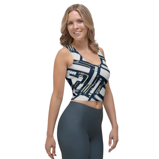 Aurum Interface on a Crop Top