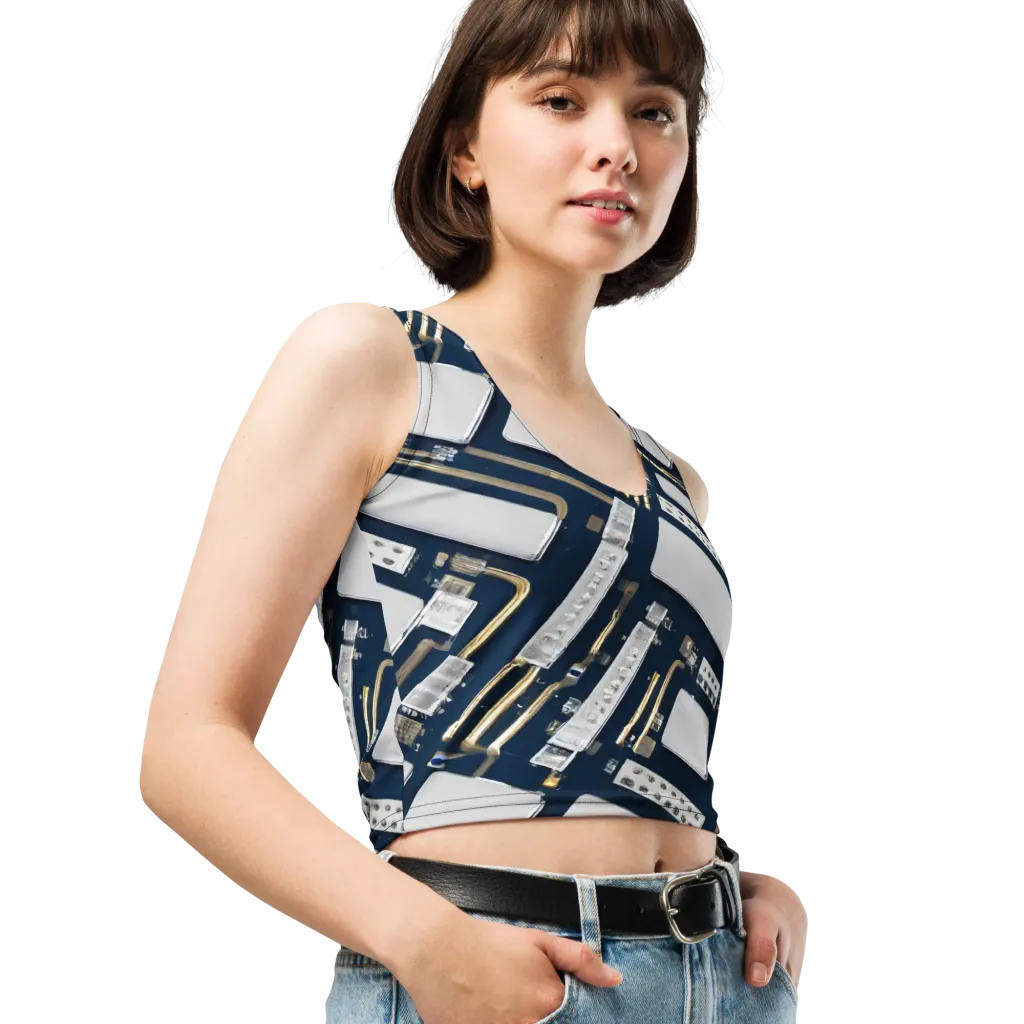 Aurum Interface on Crop Top — Print file