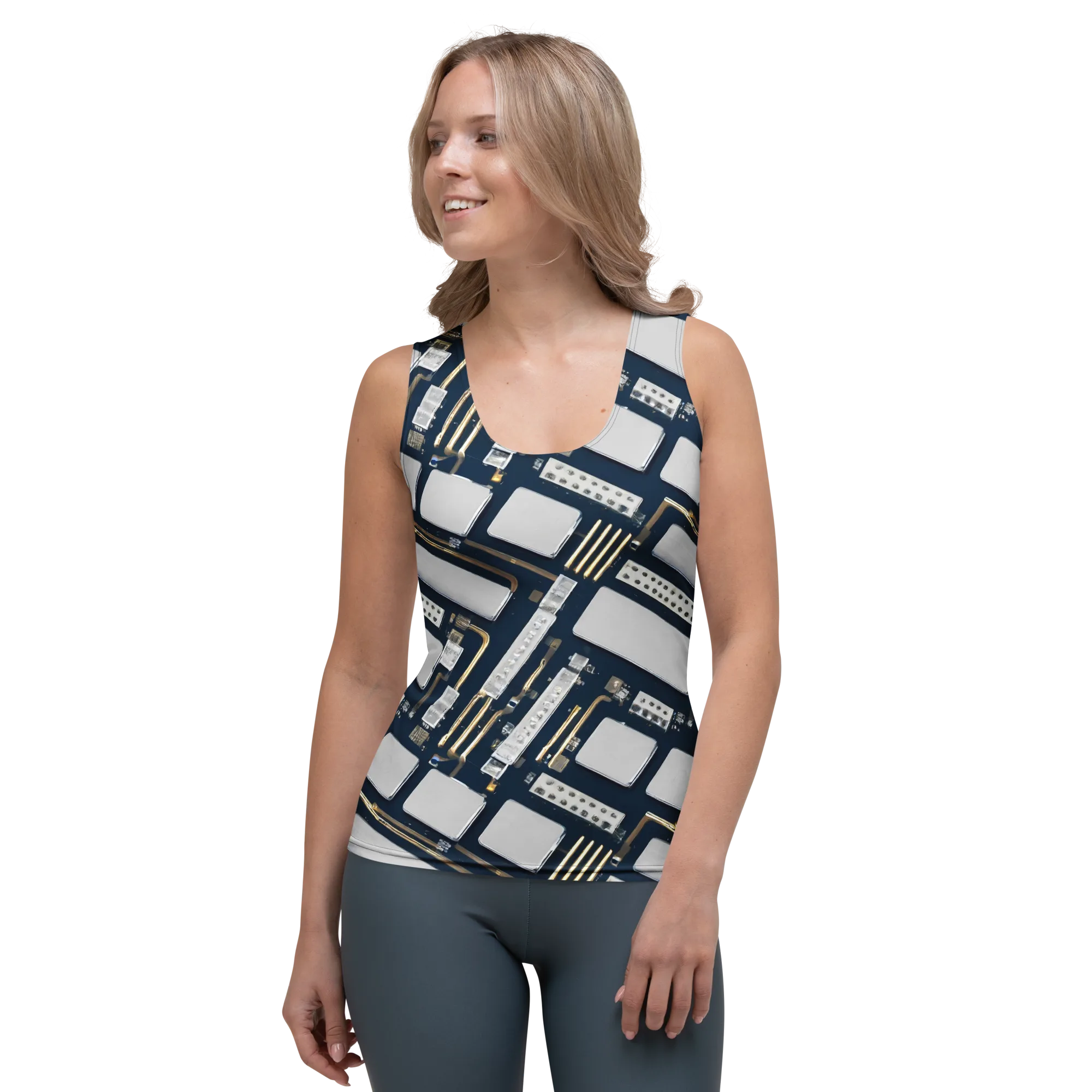 Aurum Interface on Women's Tank Top — Front