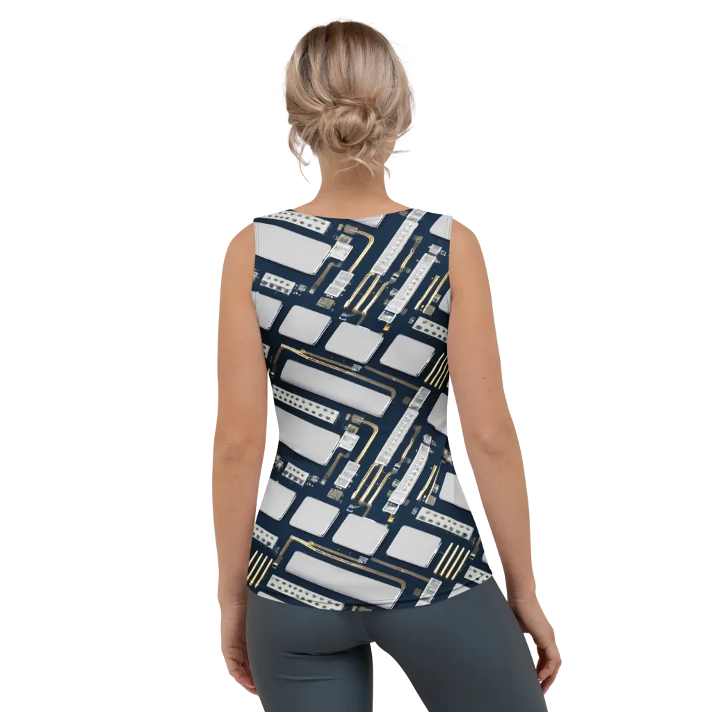 Aurum Interface on Women's Tank Top — Back